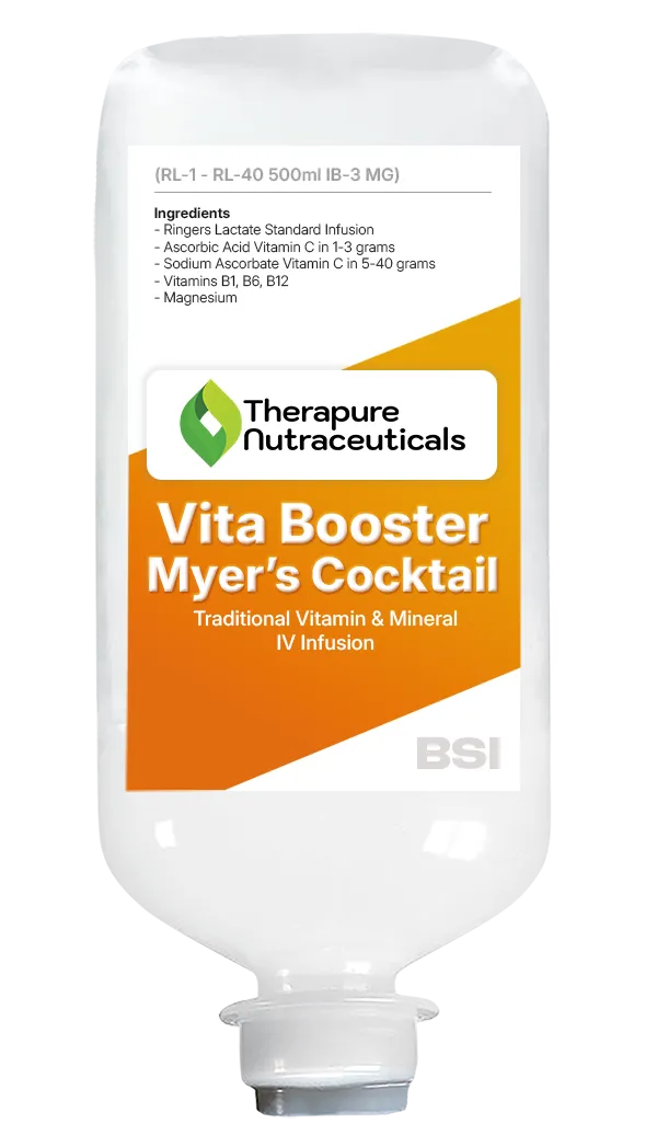 Vita Booster Myer's Cocktail Traditional Vitamin & Mineral IV Drip Infusion