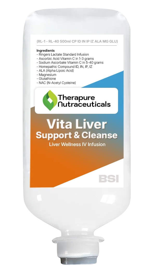 Vita Liver Support & Cleanse IV Infusion Series - Liver Wellness IV Therapy