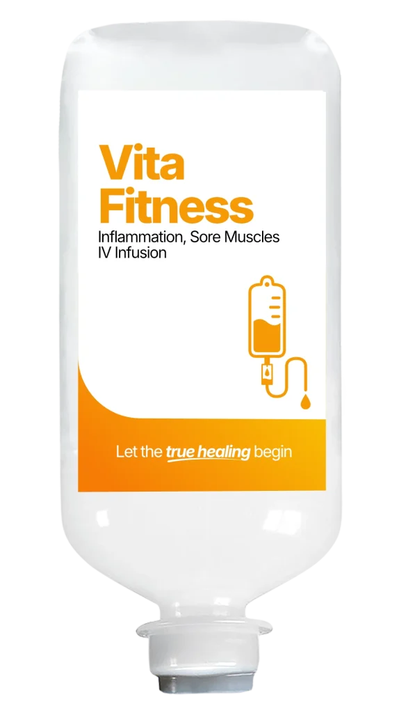 Vita Fitness IV Infusion - Recover from inflammation, sore muscles, and injury