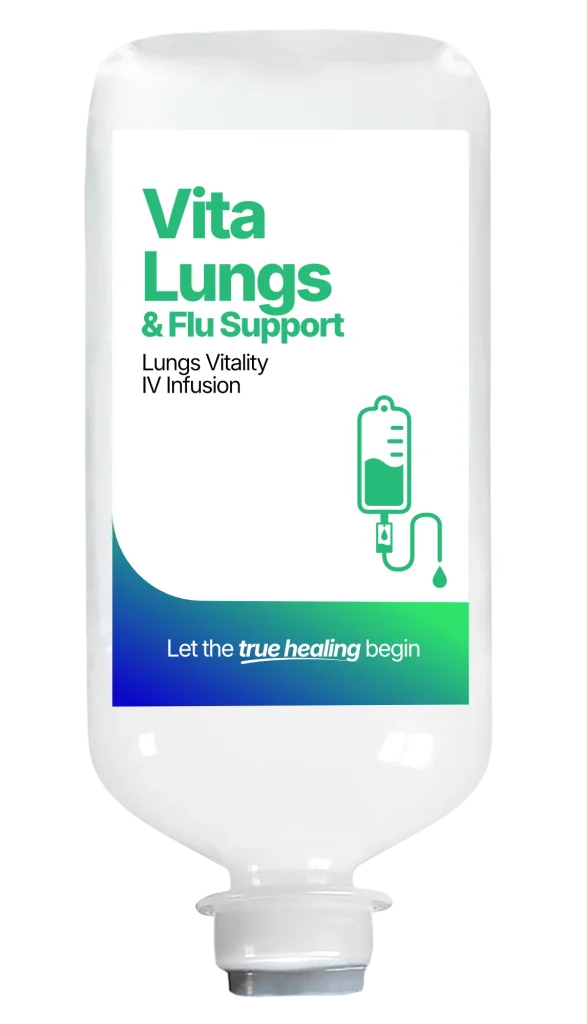 Vita Lungs & Flu Support - Lungs Vitality and Healing IV Infusion